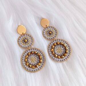 Aretes Tejidos Aros