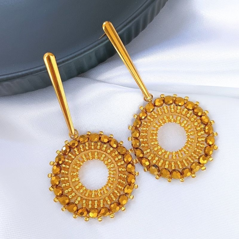 Aretes Tejidos Radiant