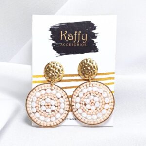 Aretes Tejidos Rose